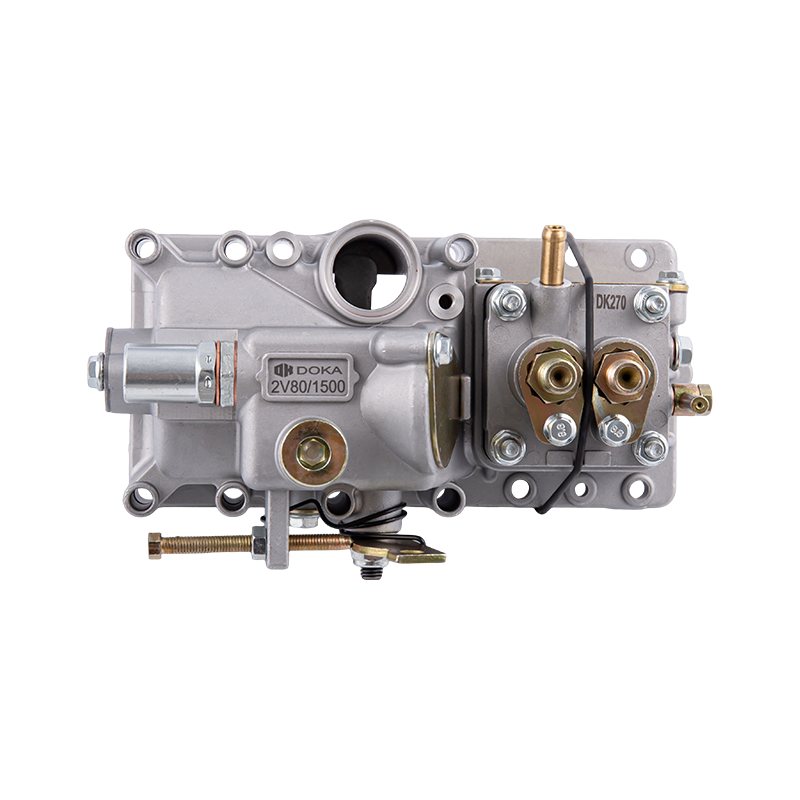 2V80F V tipi çift silindirli dizel motor yakıt enjeksiyon pompası (hız kontrol mekanizması dahil), düz tabanlı itici gövdesi, M12x1,5 yağ çıkış bağlantısı, 2V80F V tipi su soğutmalı motor için uygundur